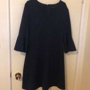 Navy blue banana republic dress